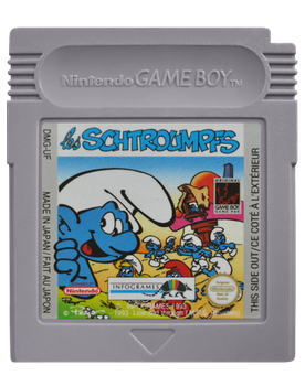 Игра Nintendo Game Boy The Smurfs Французька Версія Только Картридж Б/У