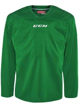 Майка CCM Jersey 6000 GREEN SR взрослая, Размер XL, зеленый, 6000GR-SR-XL