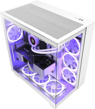 Корпус NZXT H9 Flow White (CM-H91FW-01)