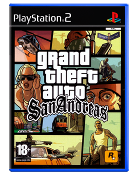 Игра Sony PlayStation 2 Grand Theft Auto San Andreas Europe Английская Версия Б/У