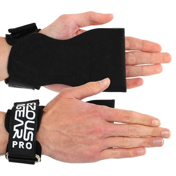 Накладки для підтягування та тяги One size Гума GRIPPS CLASSIC EZOUS чорний D-09
