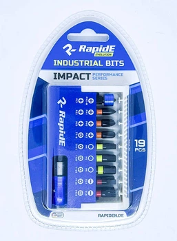 Набір біт RapidE IMPACT 25мм 19шт (НФ-00002078)