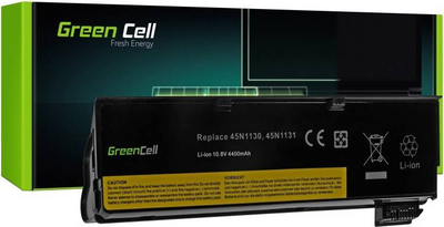 Акумулятор Green Cell LE57V2 121500214 для Lenovo Thinkpad T440 T450 T460 T550 T560 W550S X240 X260 L450 L470 (MOBGCEBAT0160)