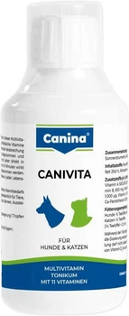 Вітамінний комплекс Canina Canivita для котів та собак універсальний зі швидким ефектом тонік 250 мл (4027565110018)