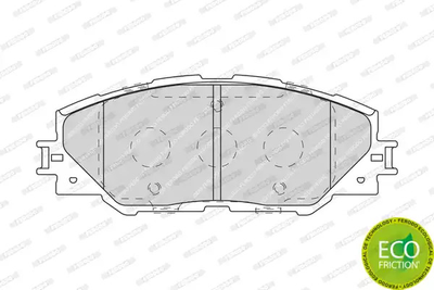 Комплект тормозных колодок, дисковый тормоз TOYOTA AURIS, FERODO (FDB4136)