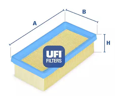 Фільтр повітряний AUTOBIANCHI Y10, LANCIA Y10, UFI (3089400)