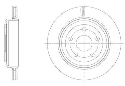 Диск гальмівний JEEP GRAND, Road House (6151310)