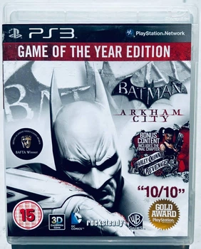 Batman Arkham City Game of the Year Edition, Б/У, русские субтитры - диск для PlayStation 3