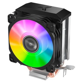 Процесорний кулер JONSBO CR-1200E black (92mm/3pin/2300RPM/30.5Dba/2 тепл. трубки)