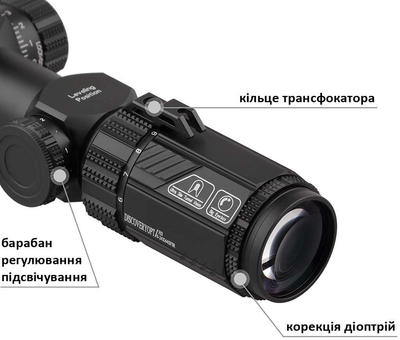 Прицел Discovery Optics HS 6-24x44 SFIR FFP (30 мм, подсветка)