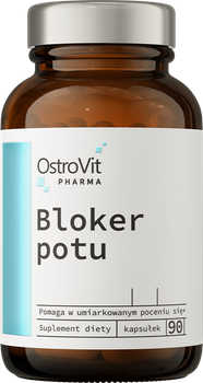 Suplement diety OstroVit Pharma Sweat Blocker 90 kapsułek (5903933908540)