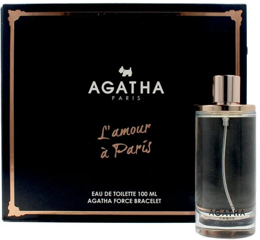 Zestaw damski Agatha L'Amour A Paris Woda toaletowa 100 ml + Bransoletka (3760040111193)