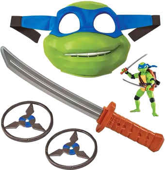 Ігровий набір Playmates Nickelodeon Teenage Mutant Mayhem Leo Role Play and Figure (0043377836360)