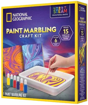 Набір для творчості National Geogaphic Paint Marbling Craft Kit (0810070620943)