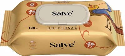 Серветки вологі дитячі Salve універсальні 120 шт (5853954200171)