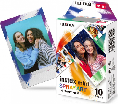 Фотобумага Fujifilm INSTAX MINI SPRAY ART картридж для Instax mini 9, 8, 11, 12, 40, 50s, 70, 90, 99, 25s, liplay, evo, link, share sp-1, sp-2, polaroid 300