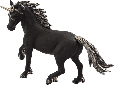 Figurka Mojo Fantasy World Black Unicorn 12 cm (5031923872547)