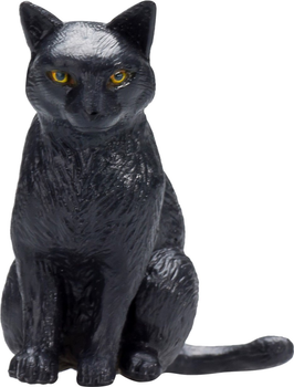 Figurka Mojo Farm Life Cat Sitting Black 4 cm (5031923873728)