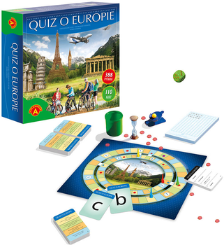 Gra planszowa Alexander Quiz o Europie (5906018004434)