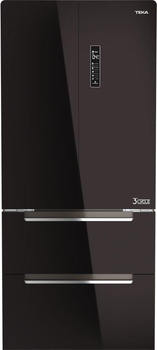 Холодильник з морозильною камерою Teka Maestro RFD 77820 Black glass (113430004)
