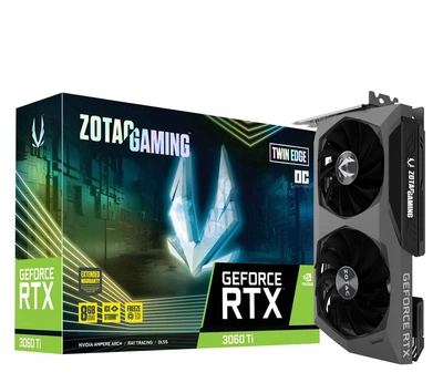 Відеокарта Zotac Gaming GeForce RTX 3060 Ti Twin Edge OC (ZT-A30620H-10P)