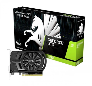 Відеокарта Gainward GeForce GTX 1650 PegAsus DVI (426018336-4467)