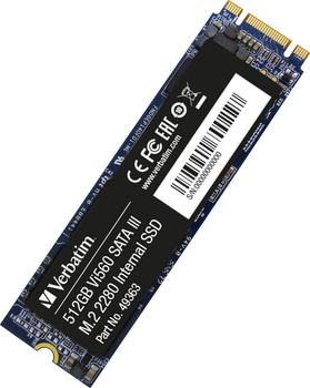 SSD накопичувач Verbatim VI560 512GB M.2 (49363)