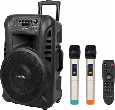 Акумуляторна колонка з підсилювачем Kruger&Matz KM 1712 Black