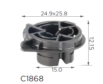 Крепление внутренней отделки / карты двери Audi, VW, Skoda, Seat (8V0868243, 8V0-868-243, 20103)