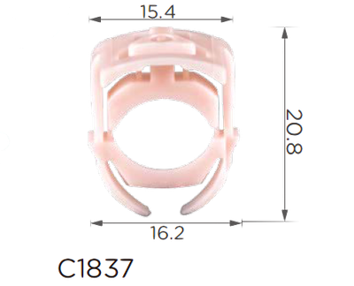 Крепление трубок/электропроводки Ford (7L3Z9S317A, 7L3Z-9S317-A)