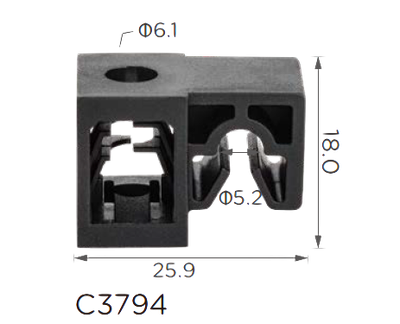 Держатель трубок и электропроводки Geely JQ921E52