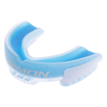 Капа BO-0066-L SP-Sport ICE MAN боксерская одночелюстная двухкомпонентная для взрослых голубой