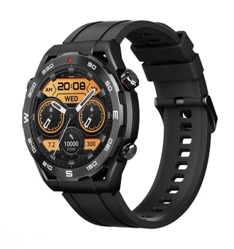 Смарт-часы Haylou Watch R8 противоударные водонепроницаемые звонки по Bluetooth HD-дисплей фитнес-трекинг мониторинг здоровья 1.43" Black