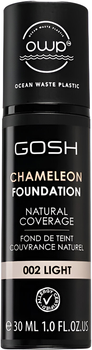 Podkład matujący Gosh Chameleon Foundation 002 Light 30 ml (5711914159801)