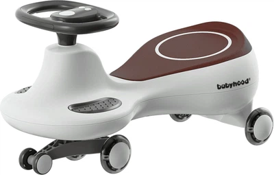 Дитяча машинка БіБікар Babyhood сіра (BH-810G)