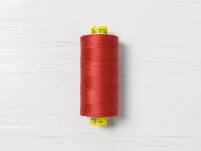 Нитки Gutermann #120 арт. 519, Красный, №120, полиэстер 100%