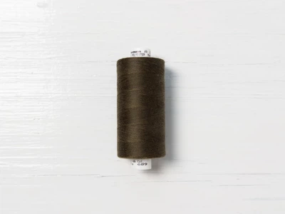 Нитки Gutermann #120 арт. 689, Коричневый, №120, полиэстер 100%