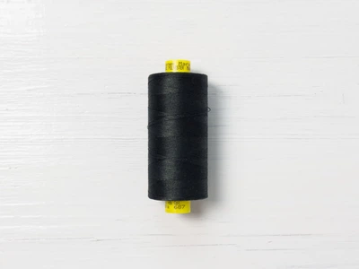 Нитки Gutermann #120 арт. 687, Зеленый, №120, полиэстер 100%
