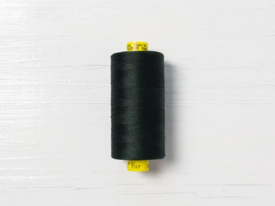 Нитки Gutermann #120 арт. 707, Зеленый, №120, полиэстер 100%