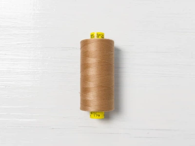 Нитки Gutermann #120 арт. 179, Коричневый, №120, полиэстер 100%