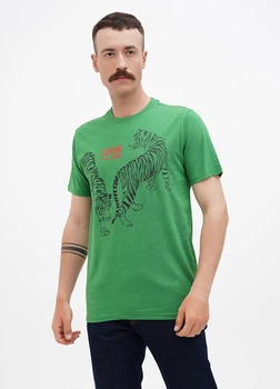 Футболка CAVALLI Зелений XXL (QXT62Y_JD060_07334XXL)