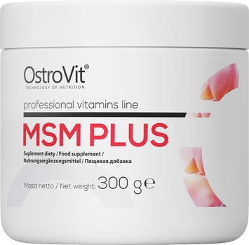 Suplement diety OstroVit MSM Plus 300 g (5902232613193)