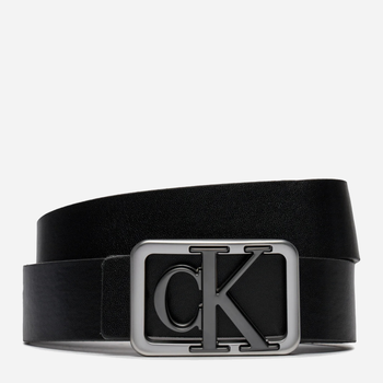 Ремінь чоловічий з натуральної шкіри Calvin Klein K50K511519-0GS 125 см Чорний (8720109147155)