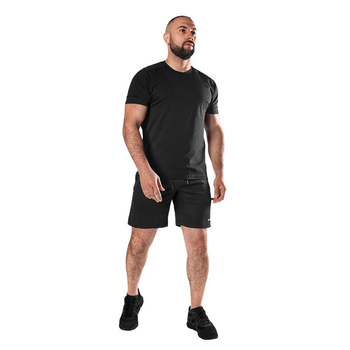 Тактические летние шорты CamoTec Aerofit Black черные XL