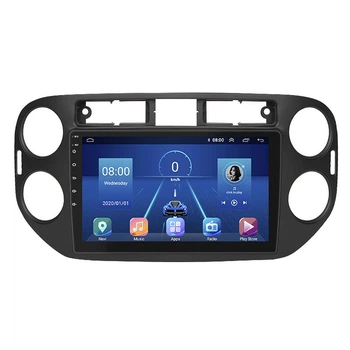Штатная магнитола 9" Lesko для Volkswagen Tiguan I 2007-2011 4/64Gb/ 4G/ Wi-Fi/ CarPlay Вольксваген