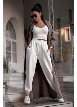 Кардиган Кавовий 44-48 Oversize Anika 000005342