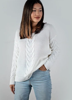 Світло "Єва" Білий 44-48 Oversize Anika 000005539