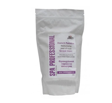 Mila Restructuring Peel Off Mask "Grape" - Маска альгінатна "Французький парадокс-виноград" 250г (пакет)