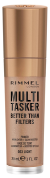 База під макіяж Rimmel Multi Tasker Betten Than Filters 3 в 1 003 Light 30 мл (3616305400970)