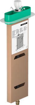 Скрытая часть для ванны, монтаж на край ванны или плитку hansgrohe sBox 13560180